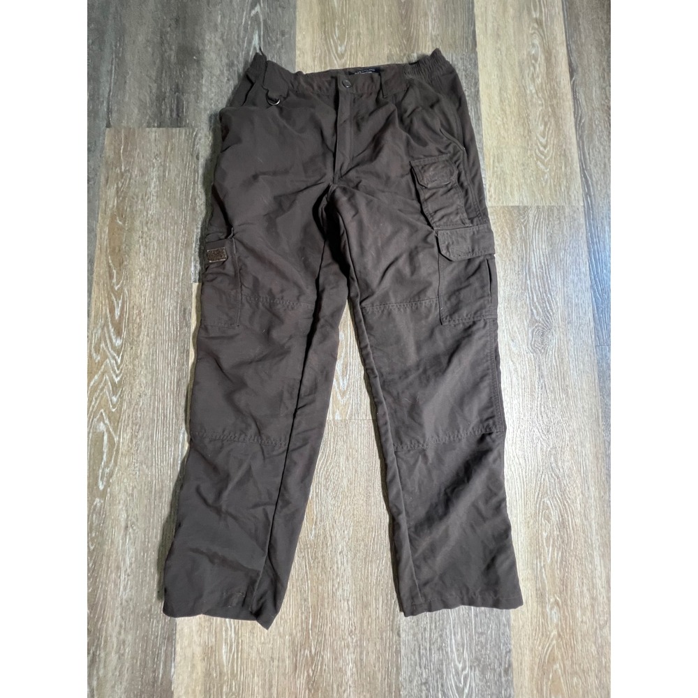 5.11 Tactical Series Cargo Pants Womens 8 Brown Excellent Nylon Utility Hiking